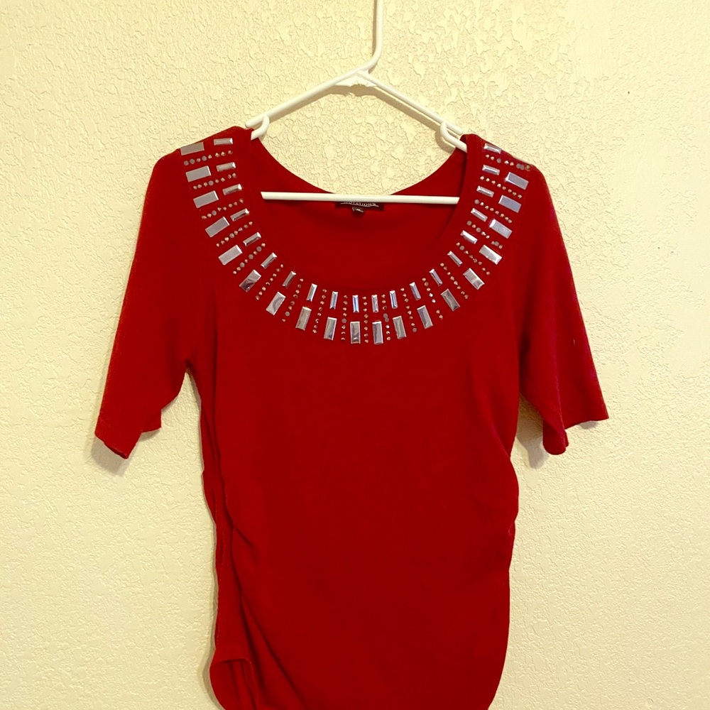Embellished sweater